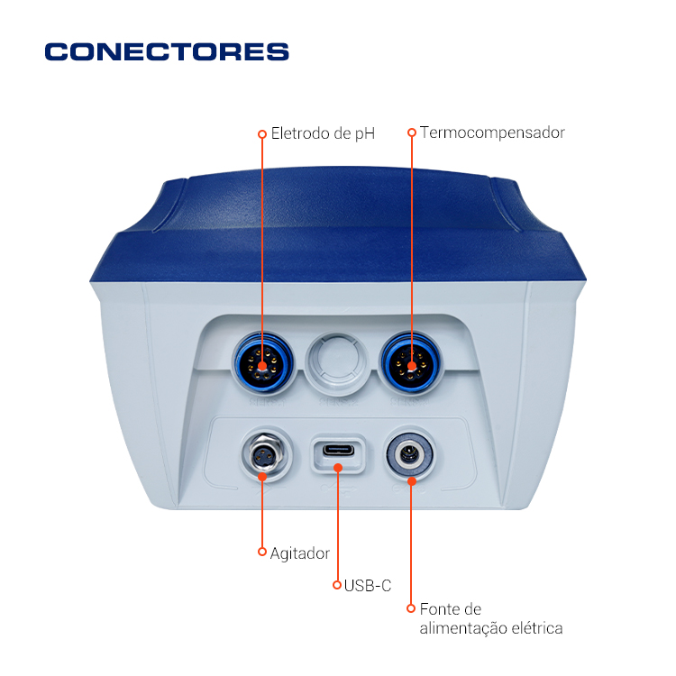 Medidor de pH de laboratorio Touch Screen - Imagen 4